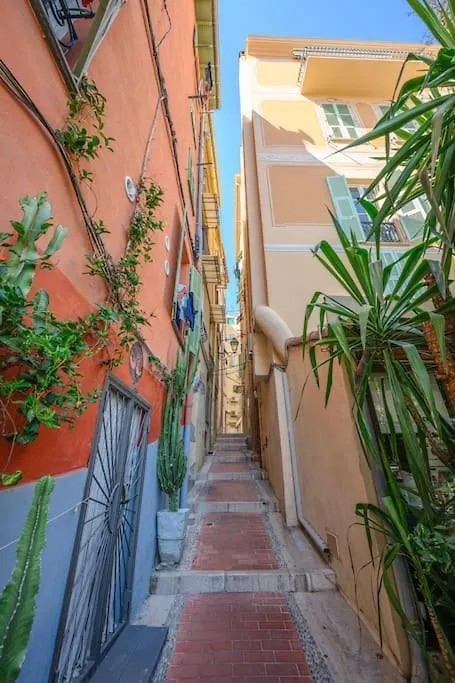 Apartment Ciapetta- Vieille Ville De Menton - Hyper Centre - Mer - Clim